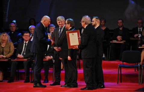 Ryszard Florek nagrodzony Kryształowym Laurem Umiejętności i Kompetencji