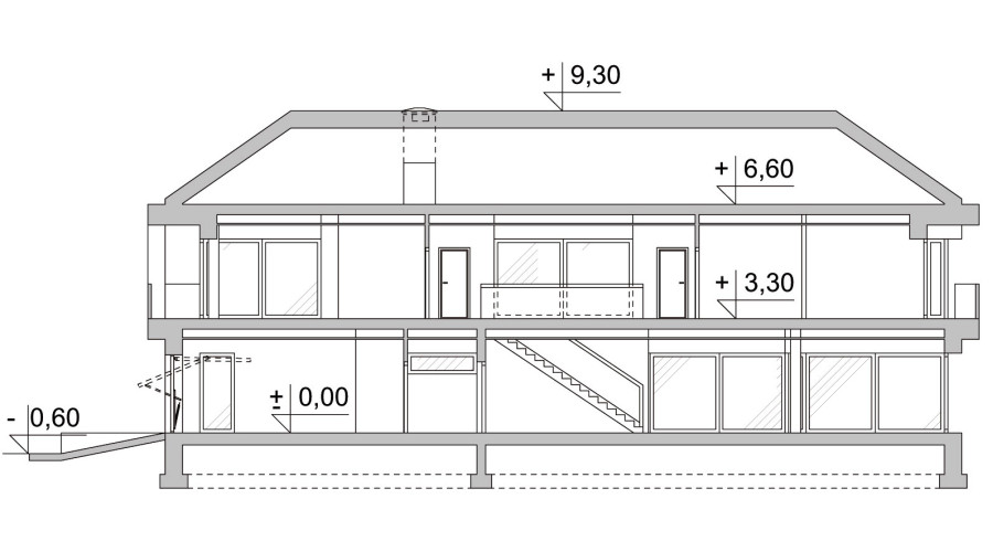 Projekt domu LK&1137