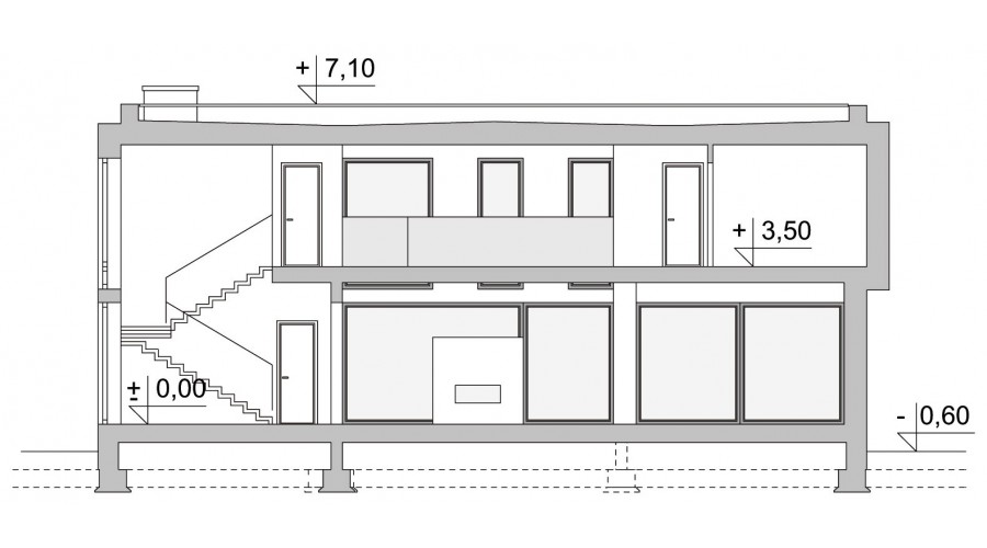 Projekt domu LK&1380