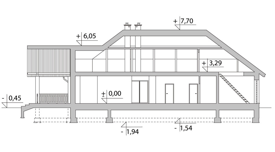 Projekt domu LK&989