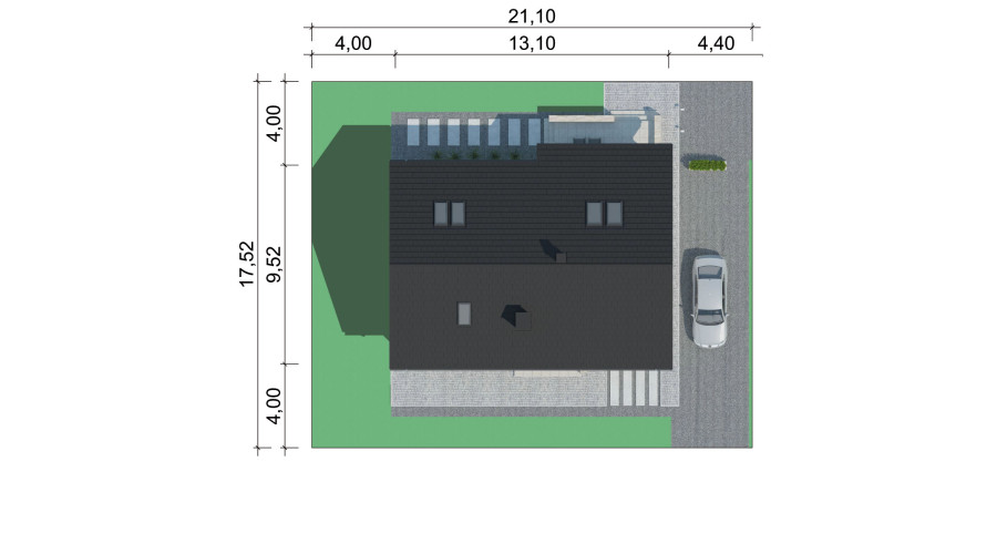 Projekt domu LK&1273