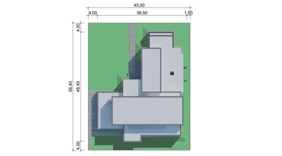 Projekt domu LK&1407